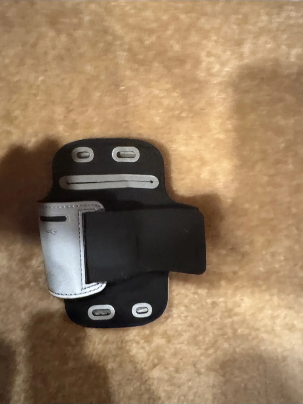Sport-Line Grey Running Armband Phone Holder